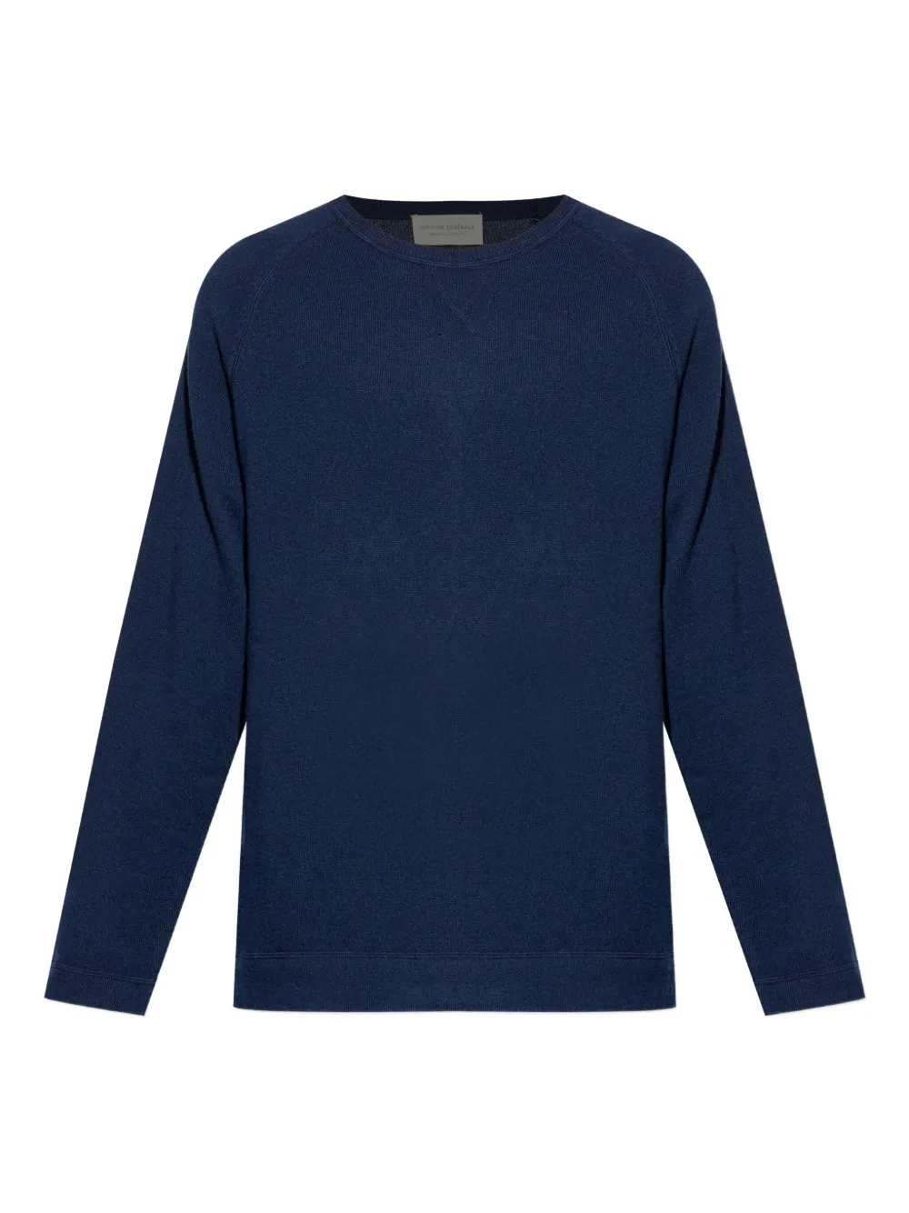 

Свитер с рукавами реглан Officine Generale, синий