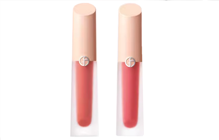 

GIORGIO ARMANI Нюдово-розовый двухцветный блеск для губ Star Water Light легкое нанесение естественный тон увлажнение 4мл*2