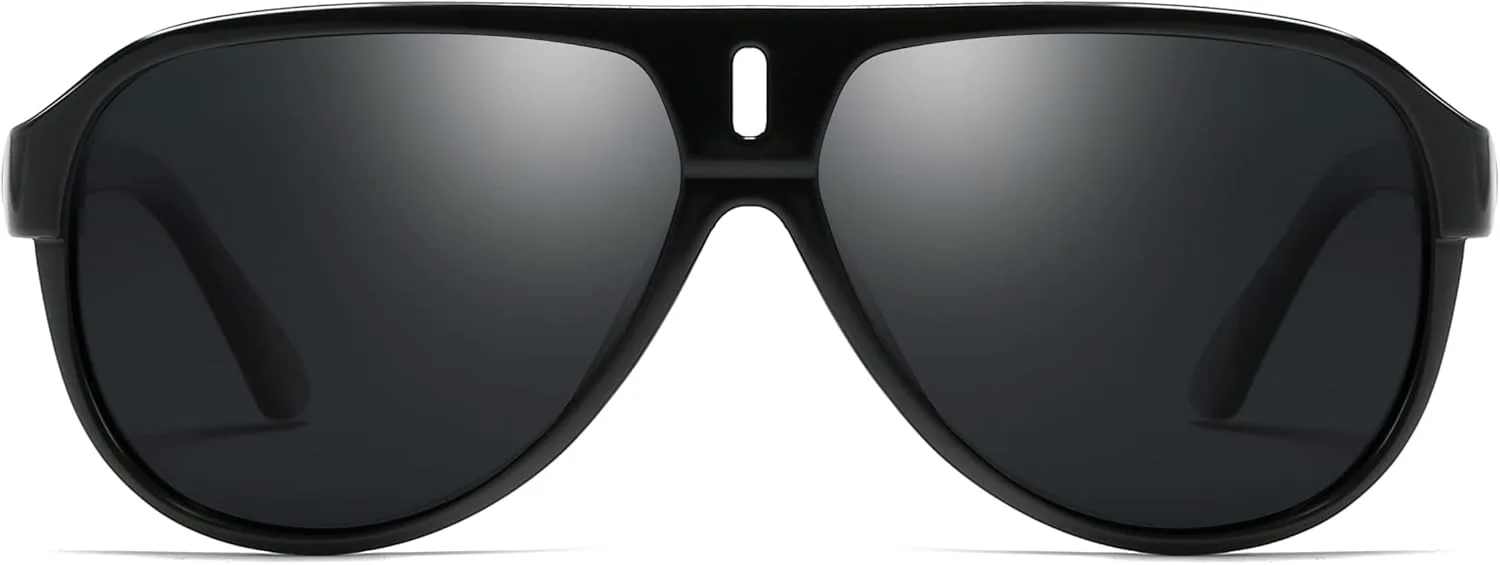 

Поляризованные солнцезащитные очки DUBERY для женщин и мужчин. Классические, 100% защита от УФ-излучения. Винтажные спортивные солнцезащитные очки, C1 Without Box