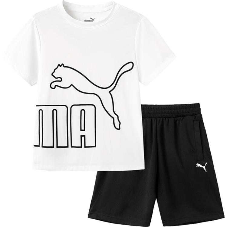 Повседневная спортивная одежда Сырая белая подростковая PUMA, Raw White 10101 — фото 2