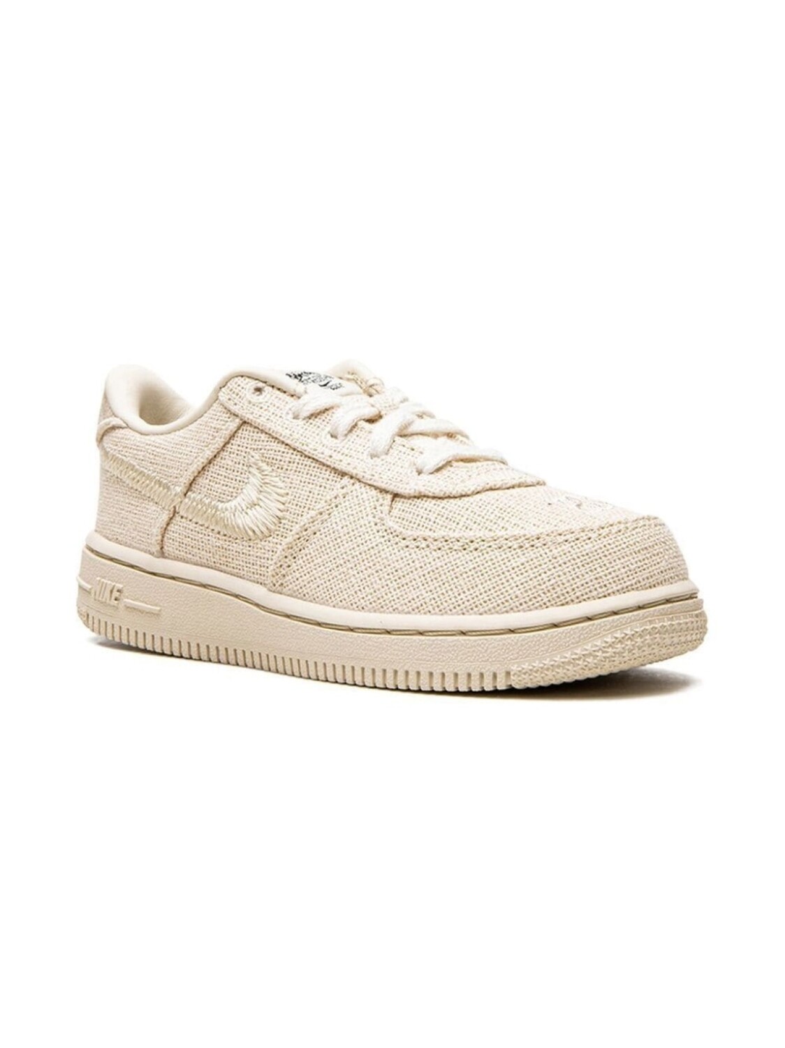 

Nike Kids кроссовки Air Force 1 Low из коллаборации с Stussy, нейтральный цвет