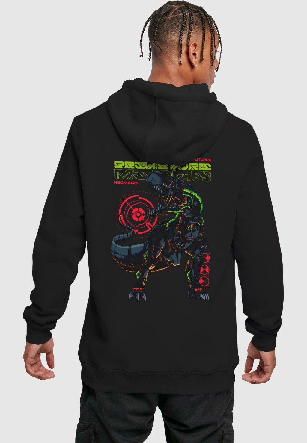 

Толстовка с капюшоном T-REX NEOMACHI T-REX HOODY Merchcode, черный