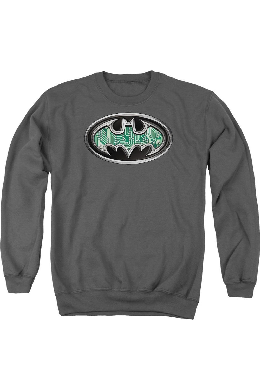 

Толстовка Batman Circuitry Shield для взрослых с круглым вырезом Gildan, цвет charcoal
