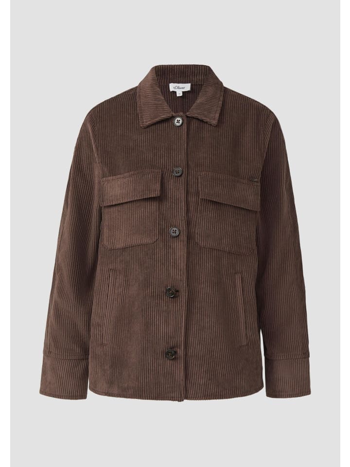 

s.Oliver Домашний лонгслив 8945 темно-коричневого цвета