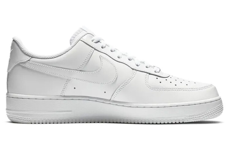 Кроссовки Nike Air Force 1 Skateboard Shoes Women's Low-Top White Blue — фото 2