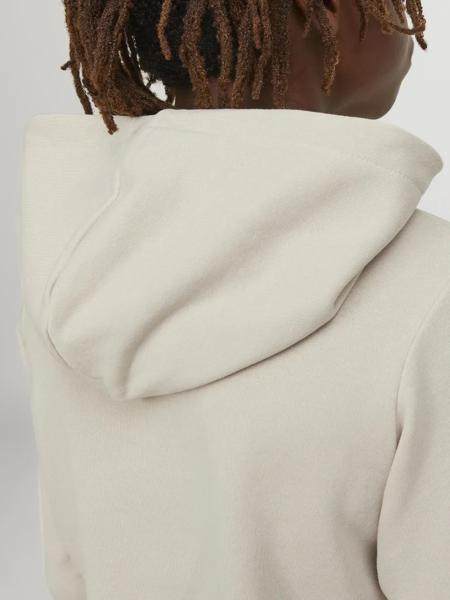Детская толстовка Jack & Jones "JJEBRADLEY SWEAT HOOD NOOS JNR" Jack & Jones Junior, цвет Moonbeam — фото 3