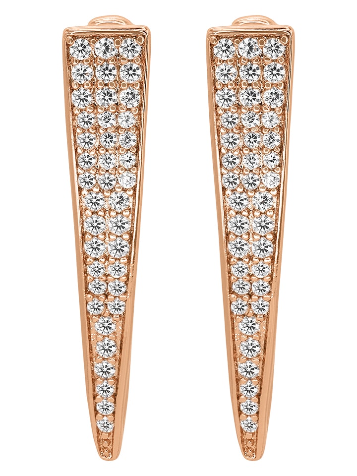 

Steel_Art Серьги из розового золота с драгоценными камнями