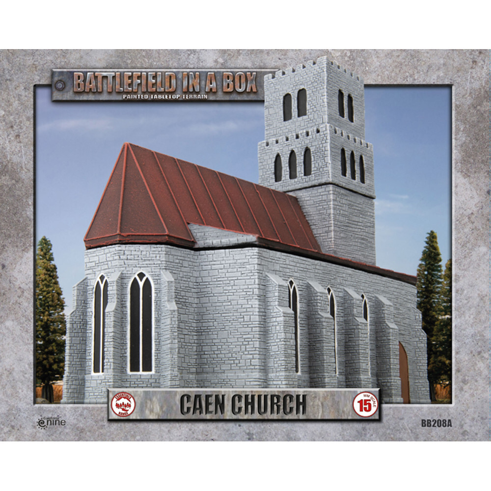 

Аксессуары Battlefront Miniatures Battlefield in a Box: Caen Church (Alt Paint Scheme)