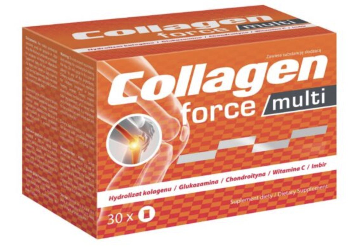 

WegaFarm Collagen Force Multi, Биологически активная добавка, 30 пакетиков Inna Marka