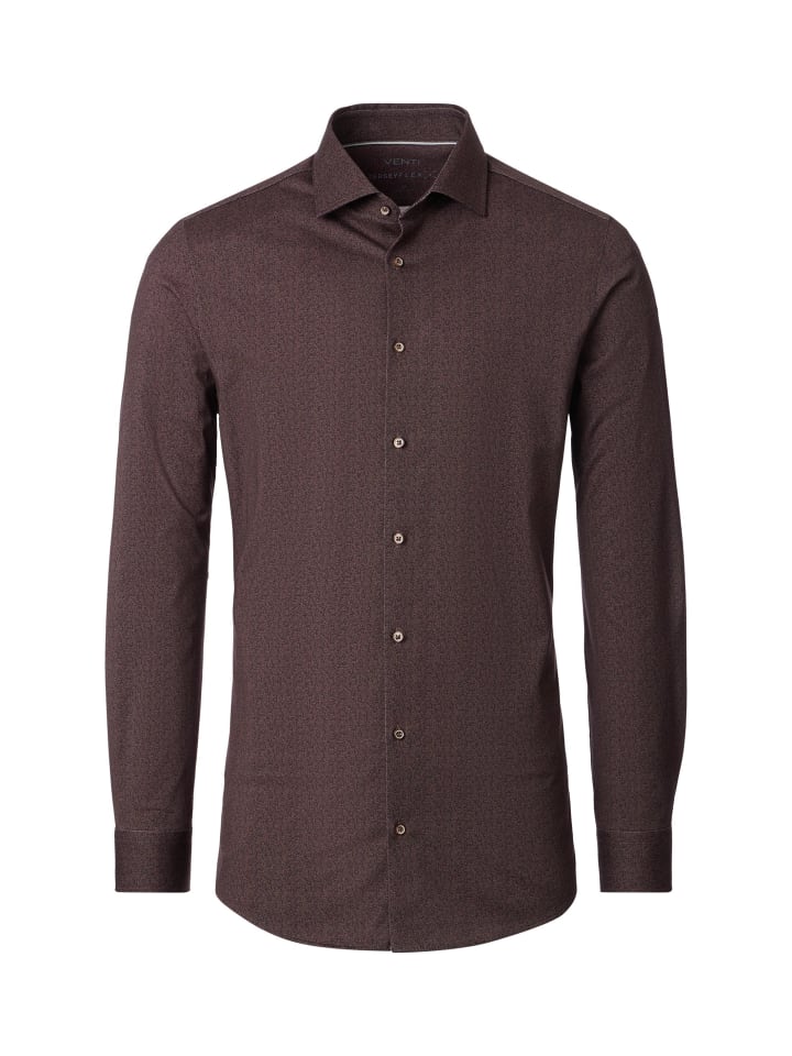 

Venti Деловая рубашка коричневого цвета