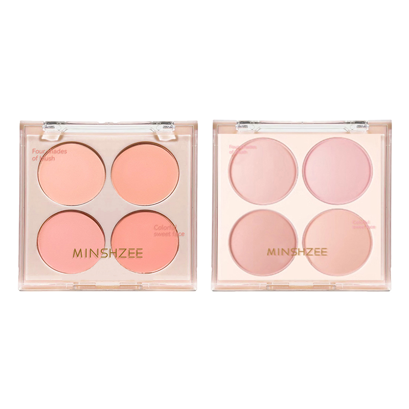 

Тушь для ресниц с 4 яркими оттенками, легко растушевывается, выравнивает тон кожи, матовое покрытие, 10 г MINSHZEE