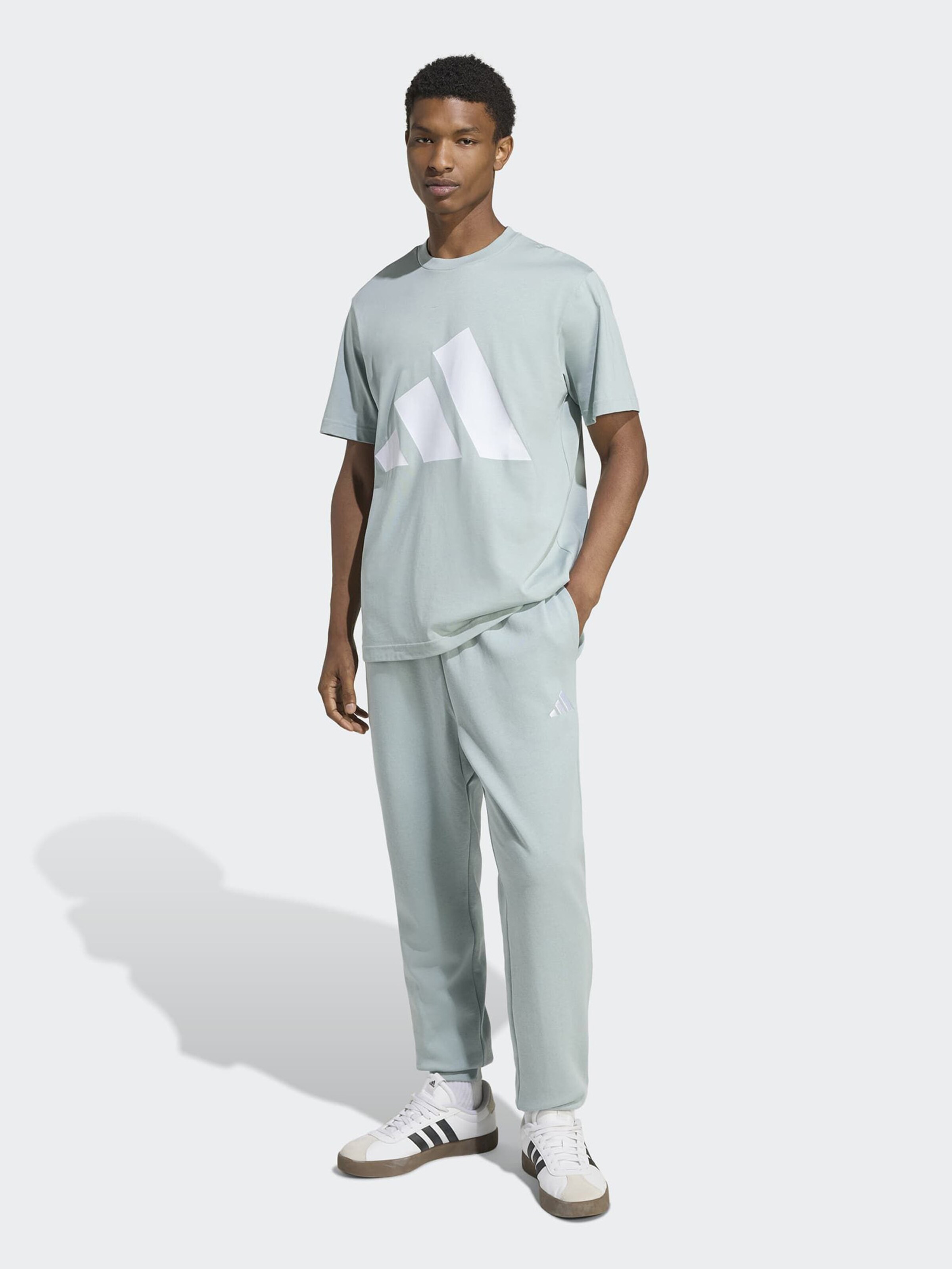 Adidas Sportswear Футболка Performance 'Essentials' в цвете Mint — фото 3