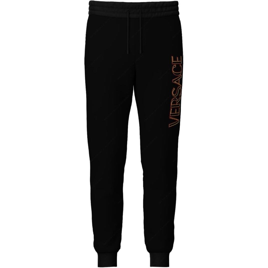 

Мужские вязаные спортивные штаны FW25 Versace, черный