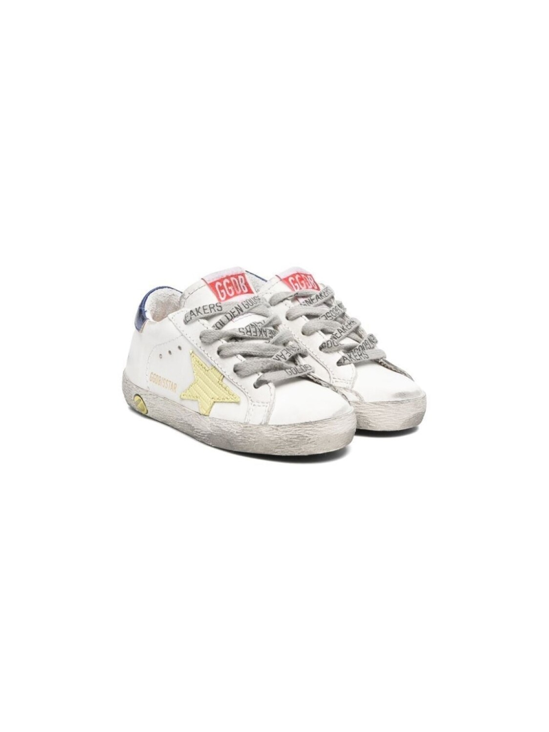 

Golden Goose Kids кеды с логотипом, белый