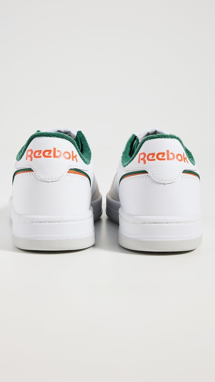 Кроссовки Reebok Unisex-Adult Phase Court, белый/зеленый/темно-зеленый — фото 3