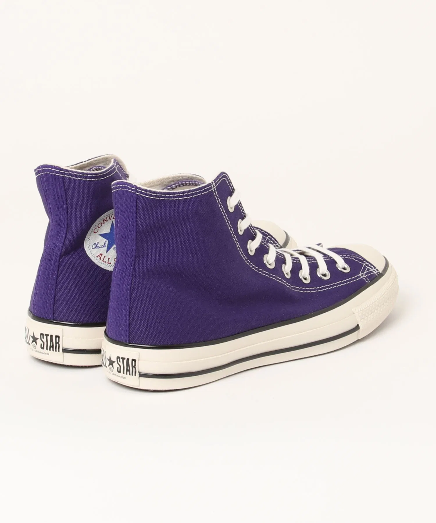Мужские и женские кеды Converse ALLSTAR US HI бежевые — фото 2