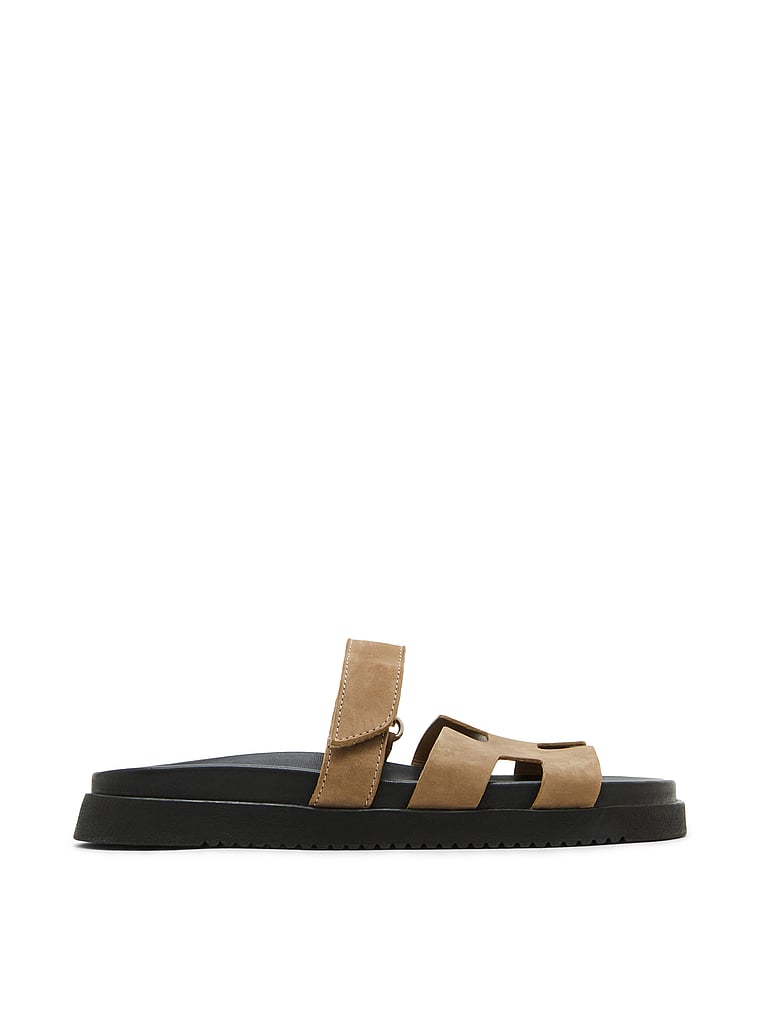 Кожаные сандалии Mayven Steve Madden, бежевый