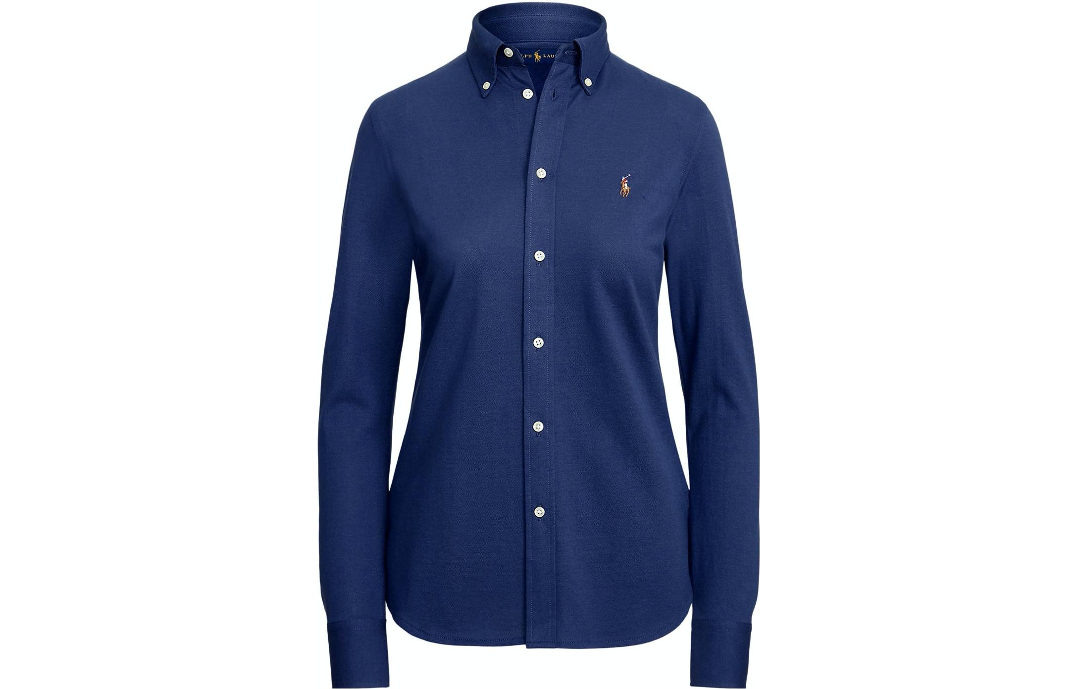 

Футболка женская темно-синяя Polo Ralph Lauren