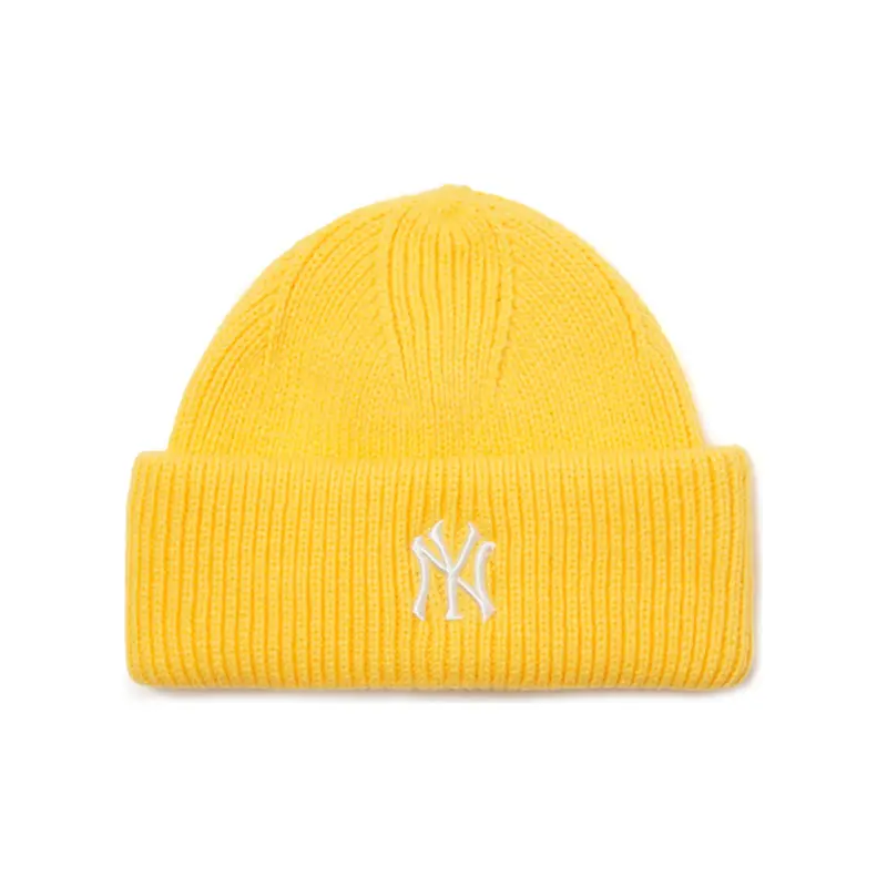

MLB Хлопковая унисекс шапка желтая, Yellow