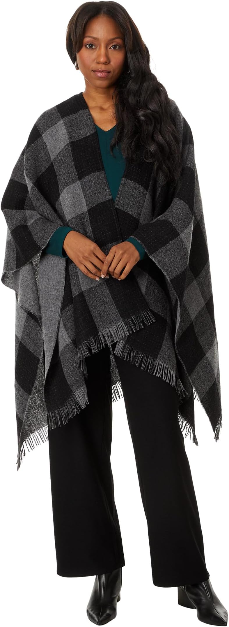 

Свитер Eileen Fisher Poncho, цвет Ash 1