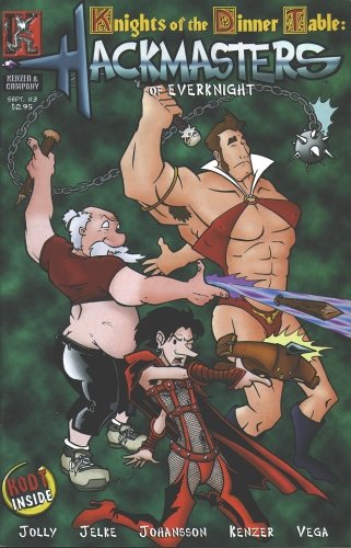 

Knights of the Dinner Table: Hackmasters of Everknight, No. 3; Sept. 2000 (Kenzer and Company)