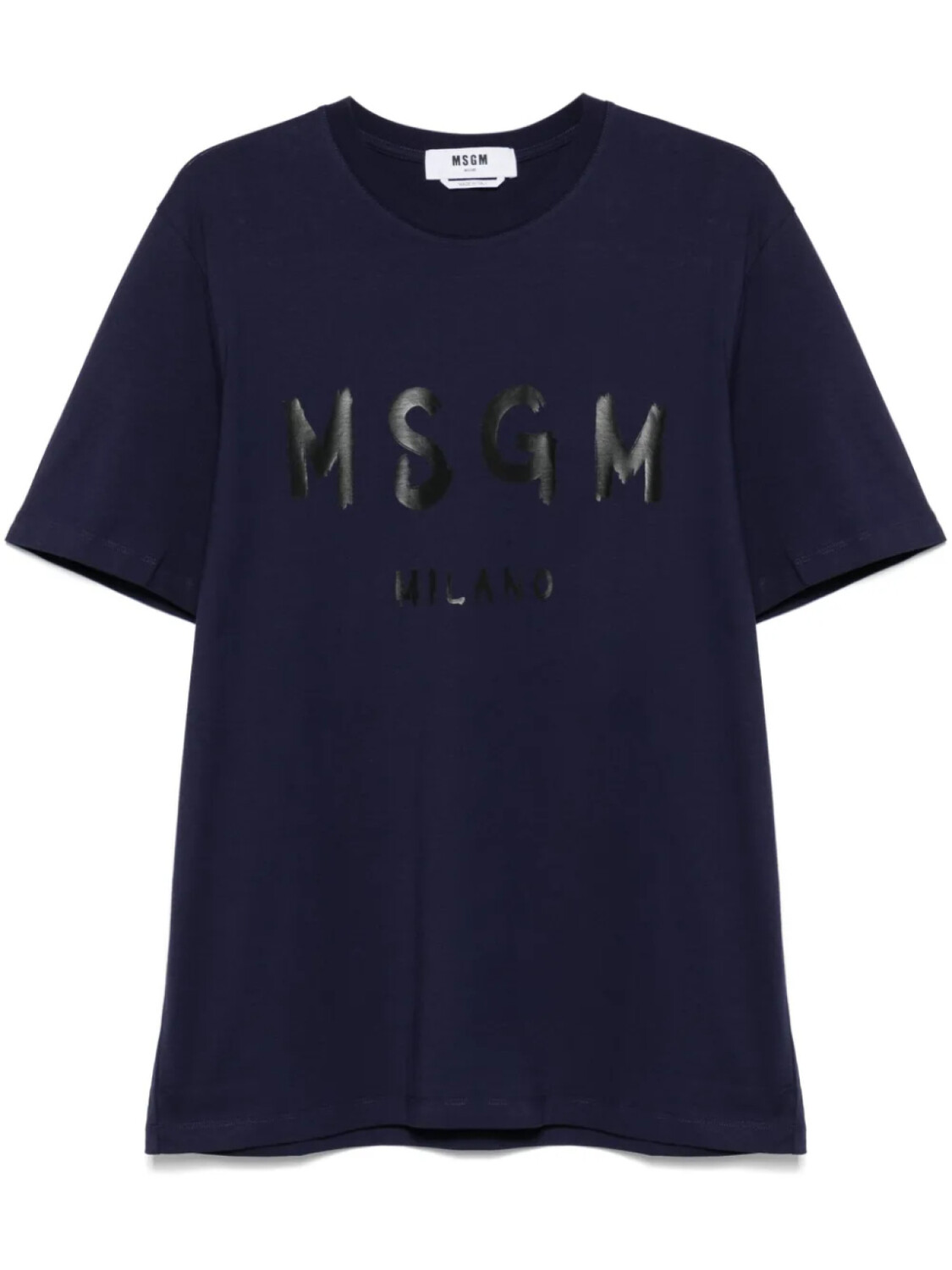 

Футболка с логотипом MSGM, синий
