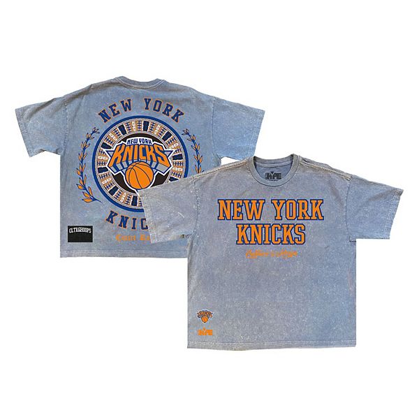 

Мужская футболка powder blue new york knicks culture worldwide collection premium Two Hype
