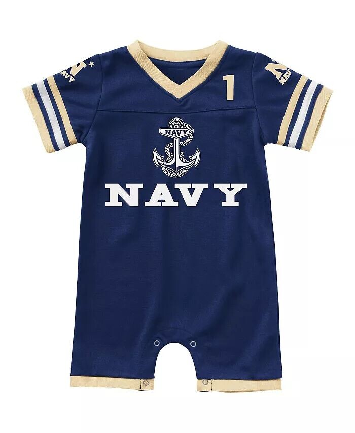 

Футбольный комбинезон с логотипом для новорожденных и младенцев для мальчиков и девочек ВМС ВМС Бампо Colosseum