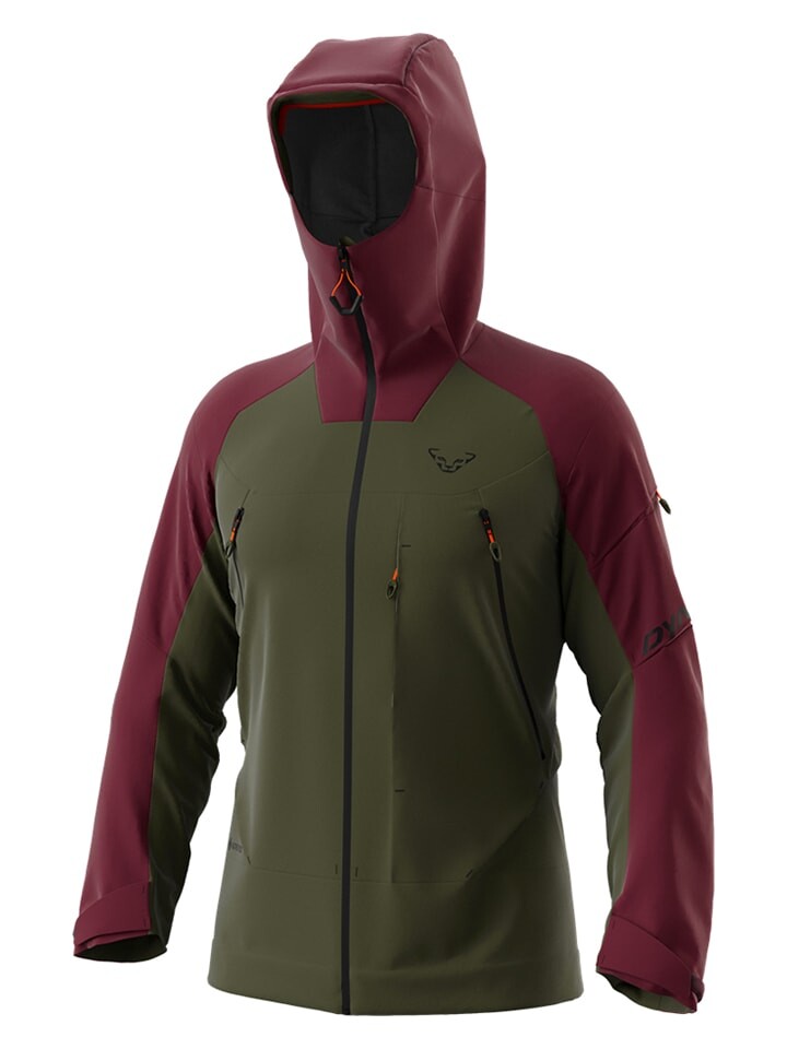 

Лыжная куртка DYNAFIT Tigard GTX, цвет grün/rot