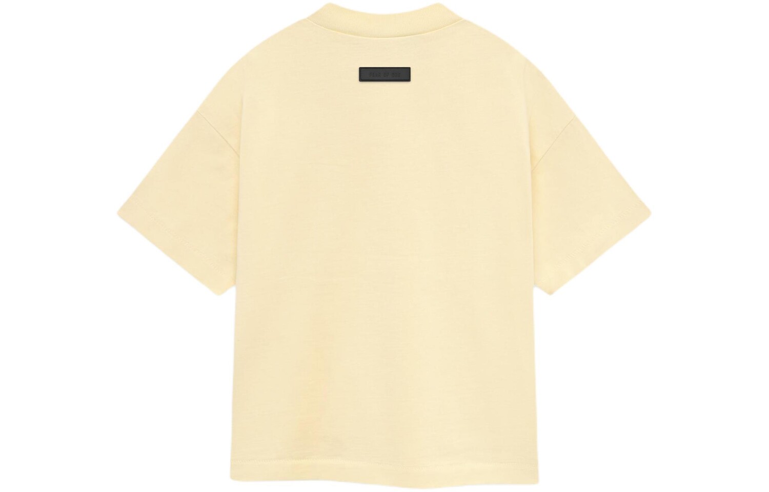 Детская футболка Fear Of God Essentials, желтый — фото 2