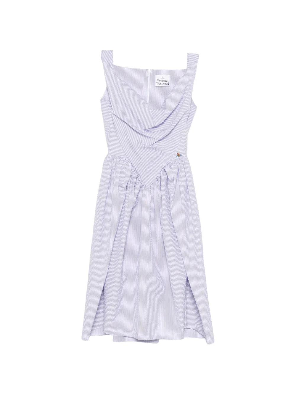 

Мини-платье в полоску Sunday Vivienne Westwood, белый