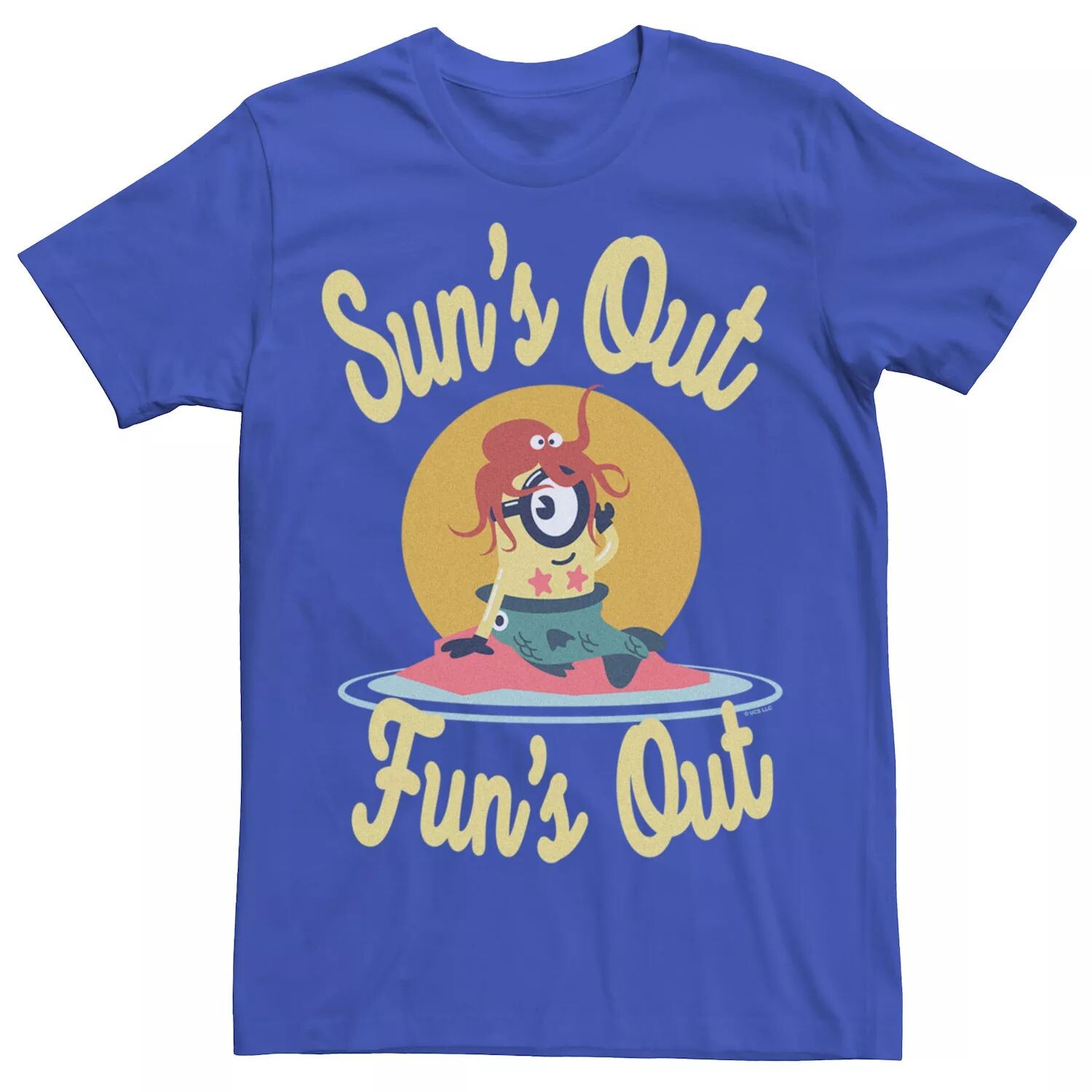 

Мужская футболка Despicable Me Minions Sun's Out Fun's Out Licensed Character