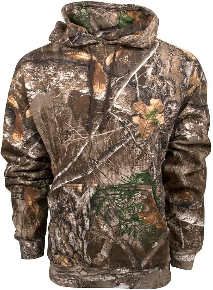 

Мужская классическая камуфляжная толстовка с капюшоном RT EDGE из хлопка и полиэстера realcamo