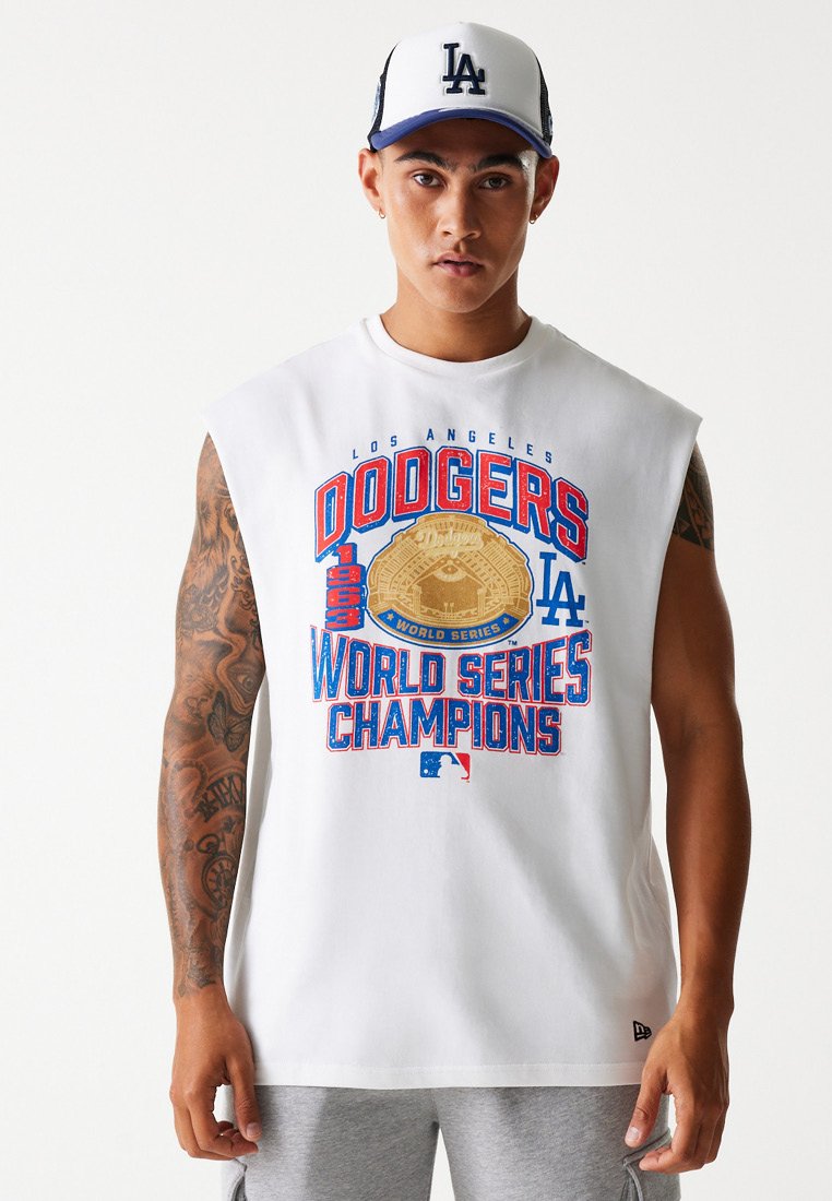 

Футболка с принтом MLB LOS ANGELES DODGERS GRAPHIC TEE - Club wear New Era, белый