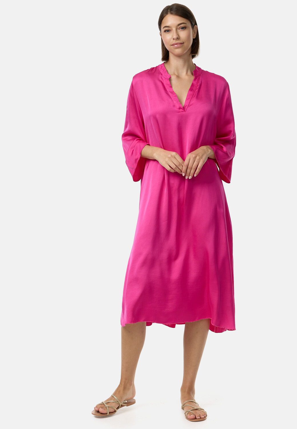 

Платье PM SELECTED Satin Maxi, розовый