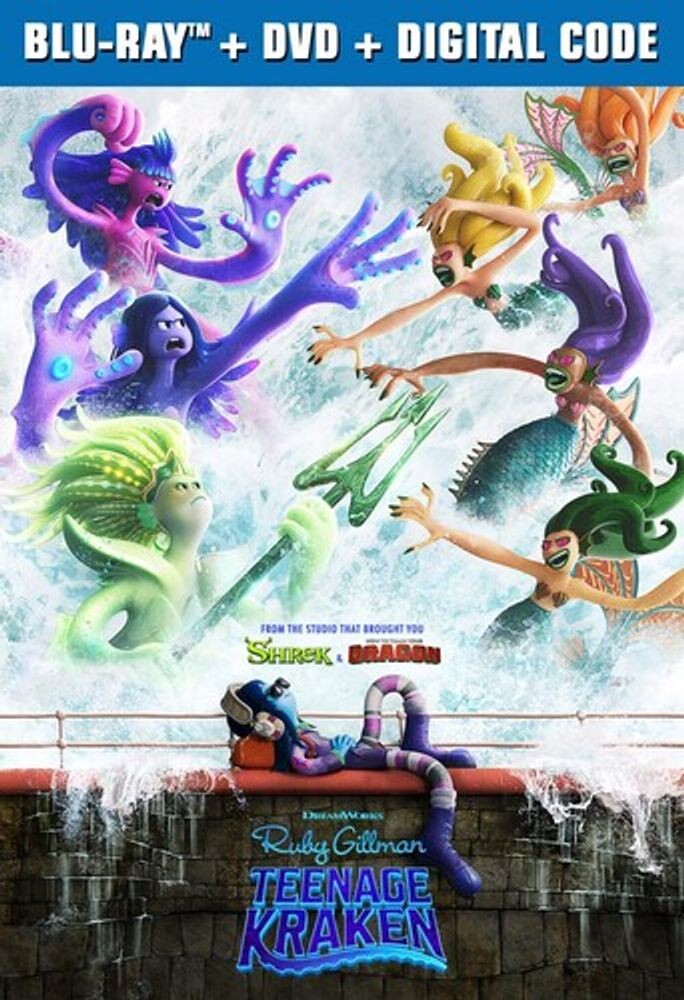 

Диск Blu-ray Ruby Gillman, Teenage Kraken