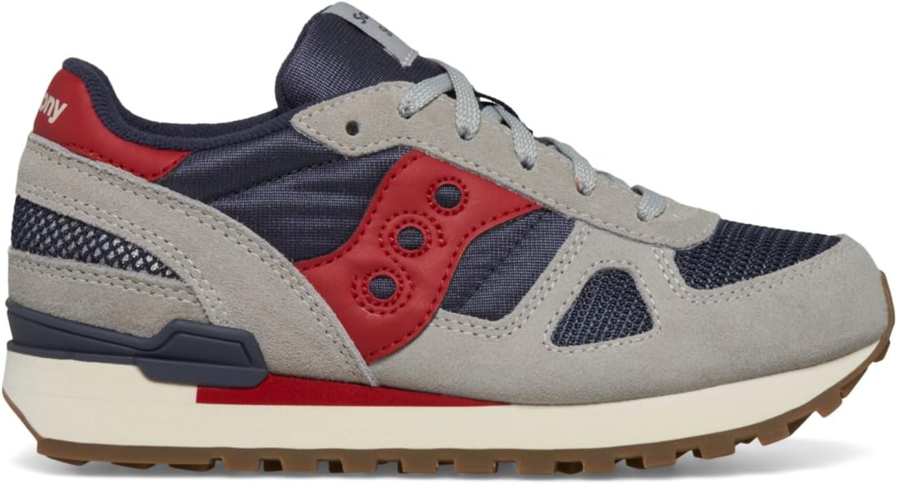 Детские кроссовки Merrell Shadow Original Saucony, красный/синий/серый — фото 2