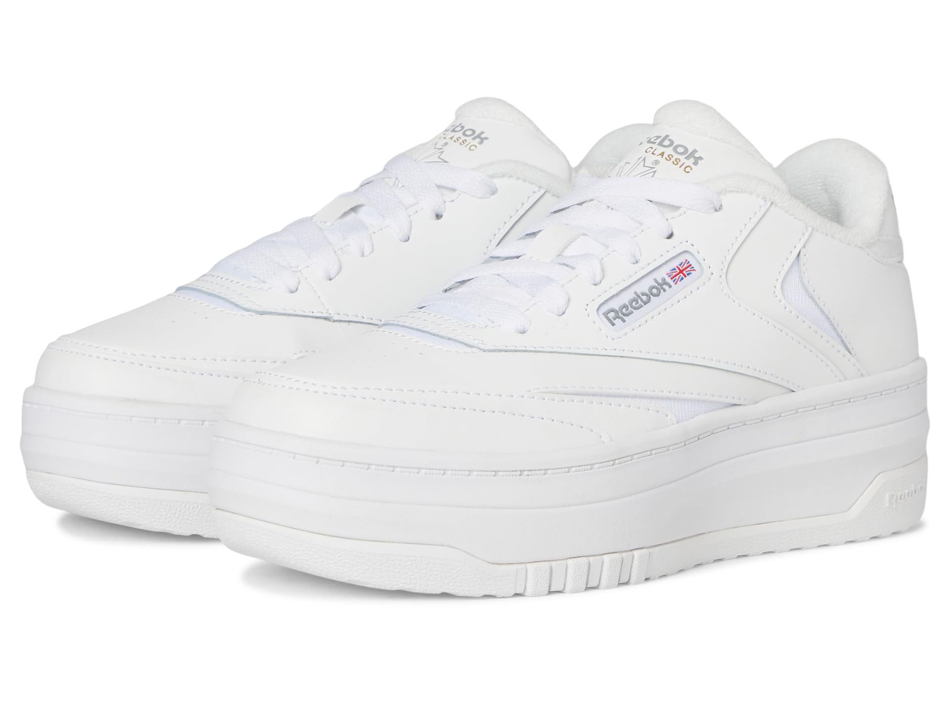 

Кроссовки Reebok Kids Club C Extra, White/White/Grey