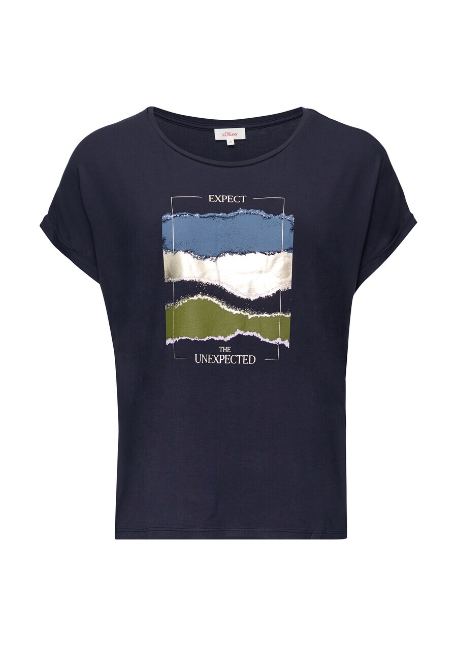 

Футболка s.Oliver Shirt, темно-синий
