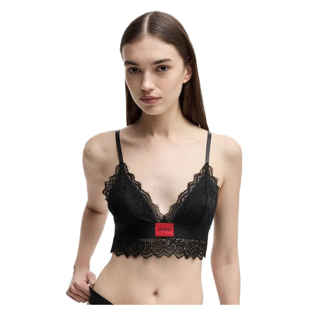 

Бюстгальтер HUGO Triangle Padded, черный