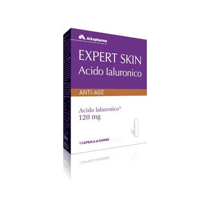 

Arkopharma Expert Skin Добавка с гиалуроновой кислотой, 30 капсул Arkofarm Srl