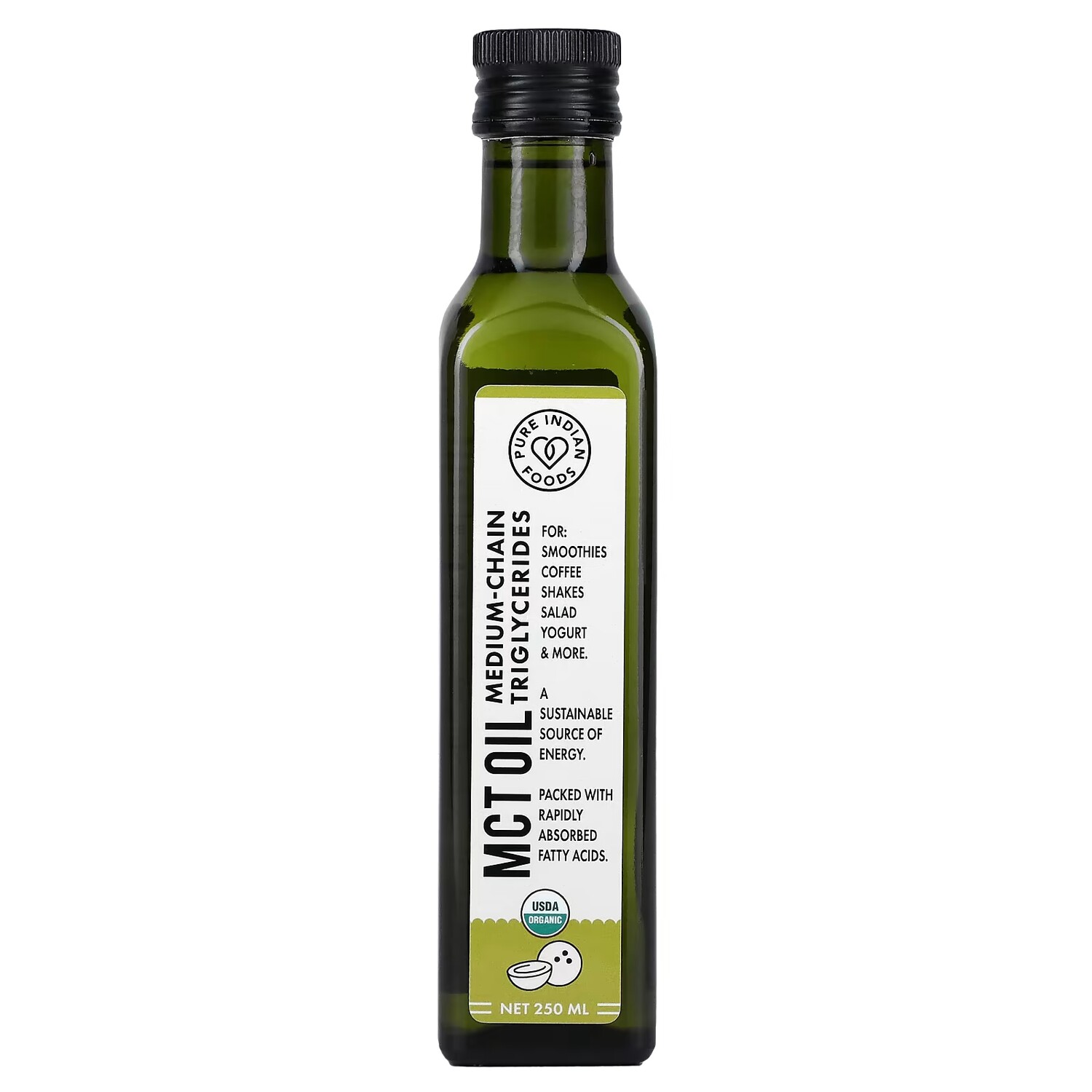 

Масло МСТ Pure Indian Foods, 250 мл
