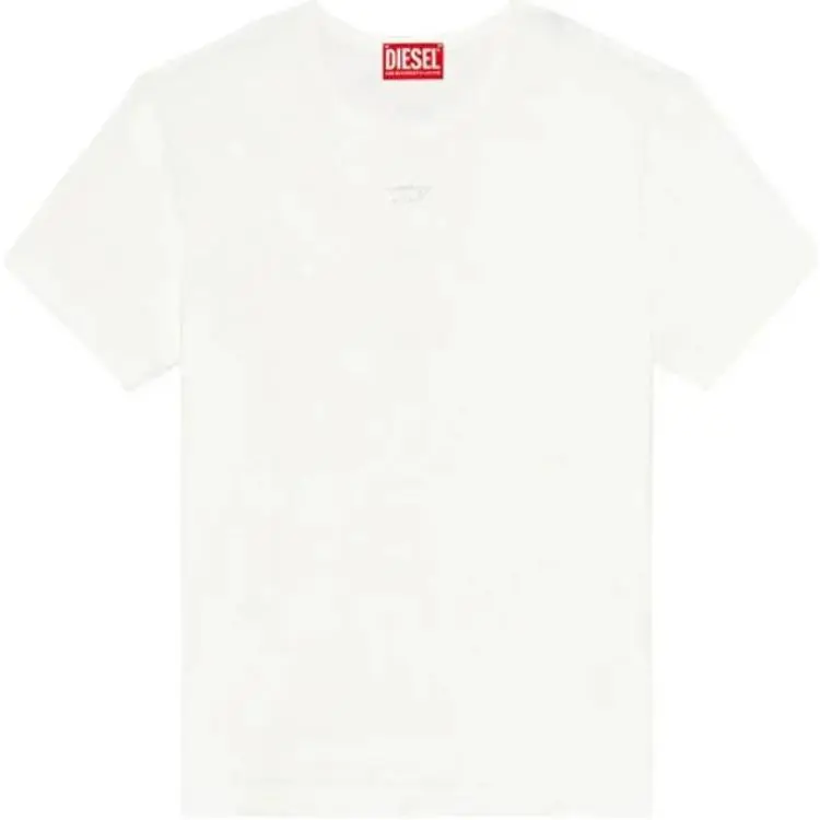 

DIESEL Футболка женская белая, Белый, DIESEL Футболка женская белая