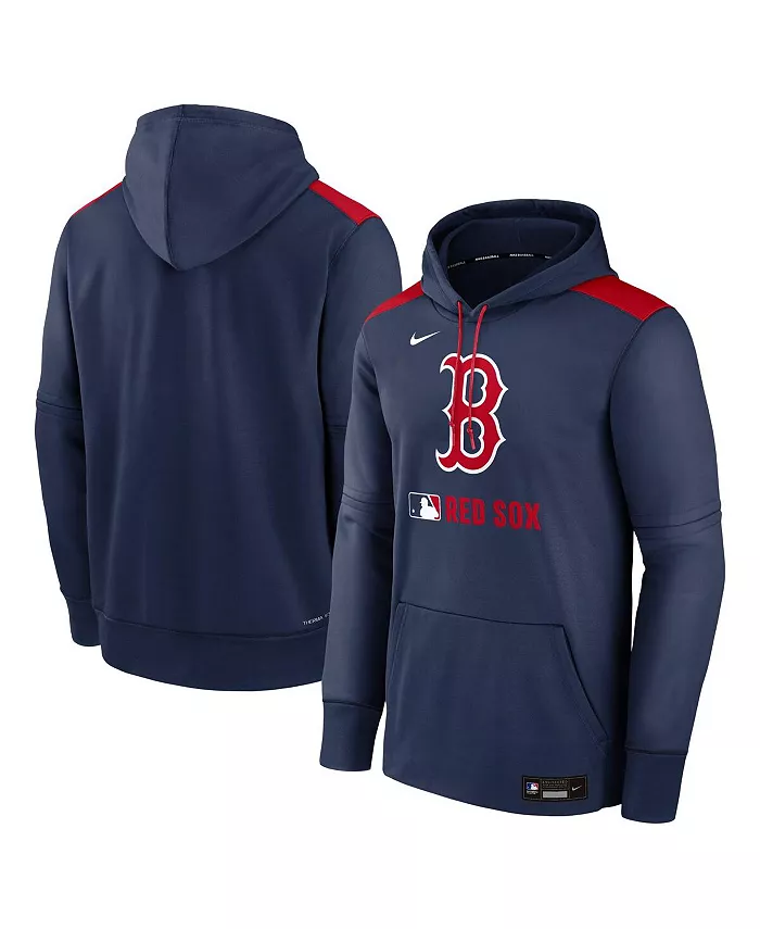 

Мужская синяя толстовка с капюшоном Boston Red Sox Authentic Collection Performance Pullover Hoodie Nike