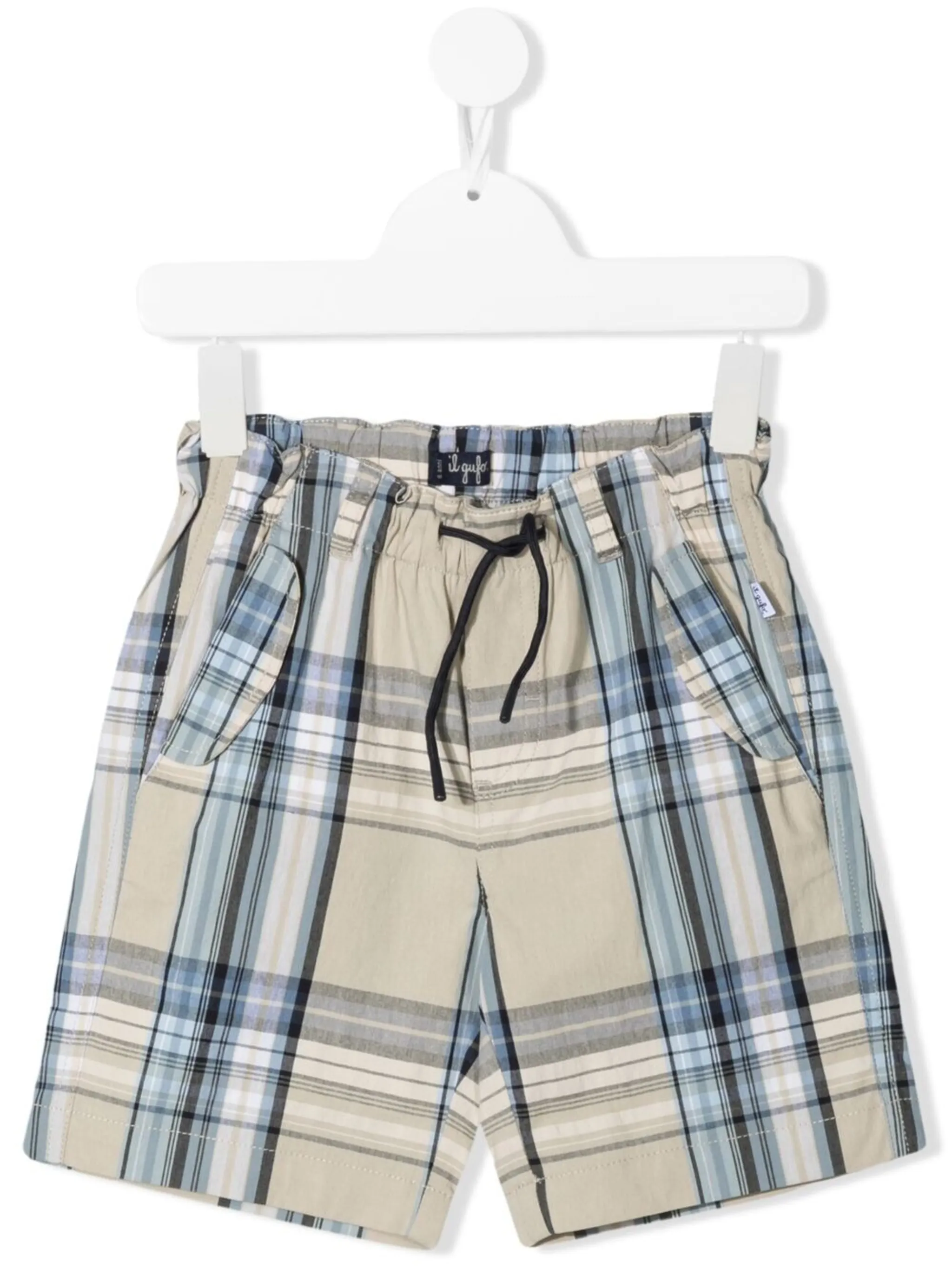 

Шорты в клетку Il Gufo, нейтральный