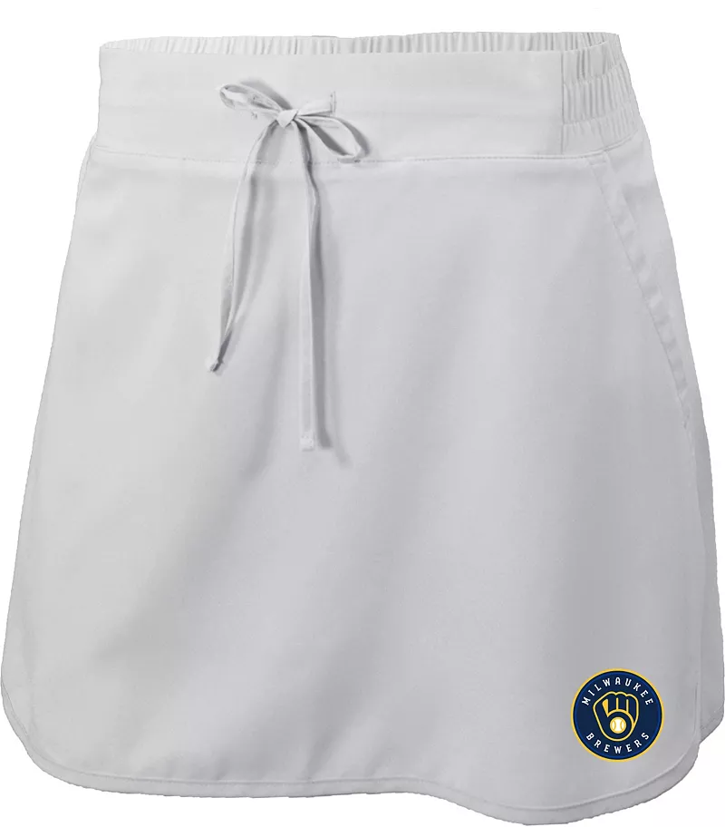 

Женские шорты Columbia Milwaukee Brewers Omni-Wick Lakewood Pines, белый