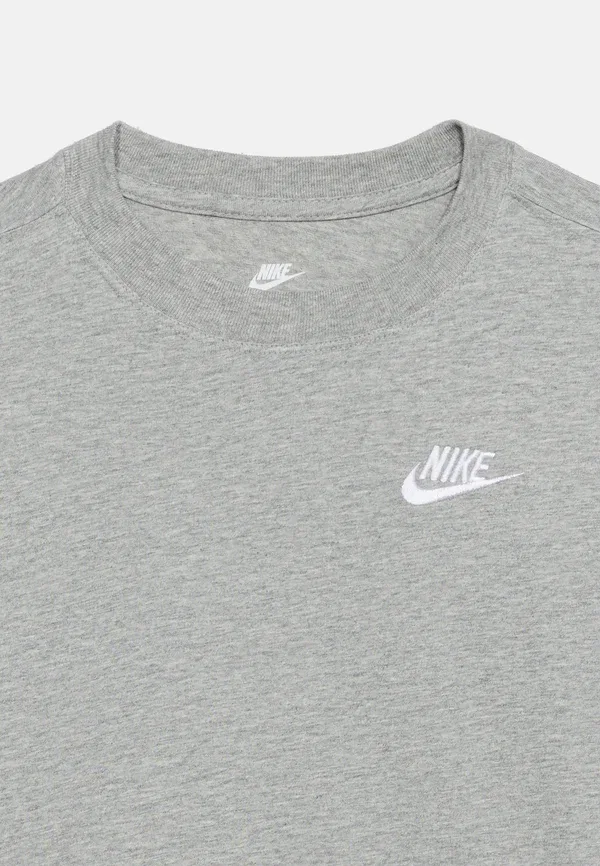 Футболка Nike Sportswear Tee Futura Basic T-Shirt, серый меланж — фото 3