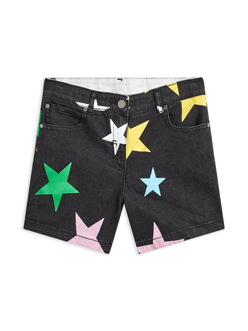 

Джинсовые шорты Stella McCartney Kids, черный