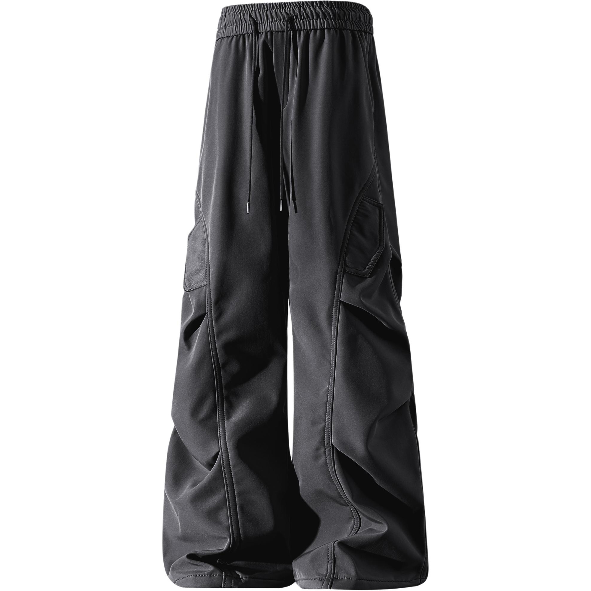 

Повседневные брюки Unisex утепленные с флисовой подкладкой прямого кроя X1617, черный single