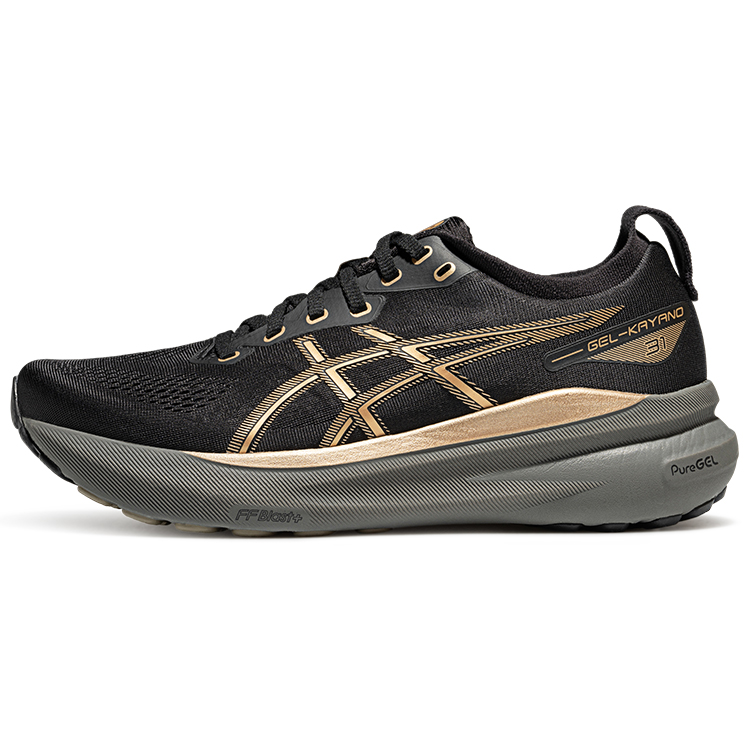 

ASICS Кроссовки Gel Kayano 31 с низким верхом, устойчивые к истиранию, мужские, черно-желтые
